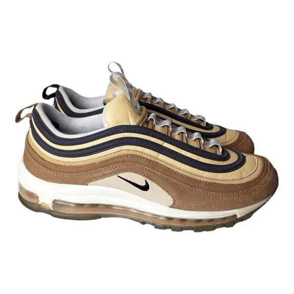 NIKE Air Max 97 'Shipping Box Ale Brown' Sneakers Size 8.5 - Picture 3 of 9